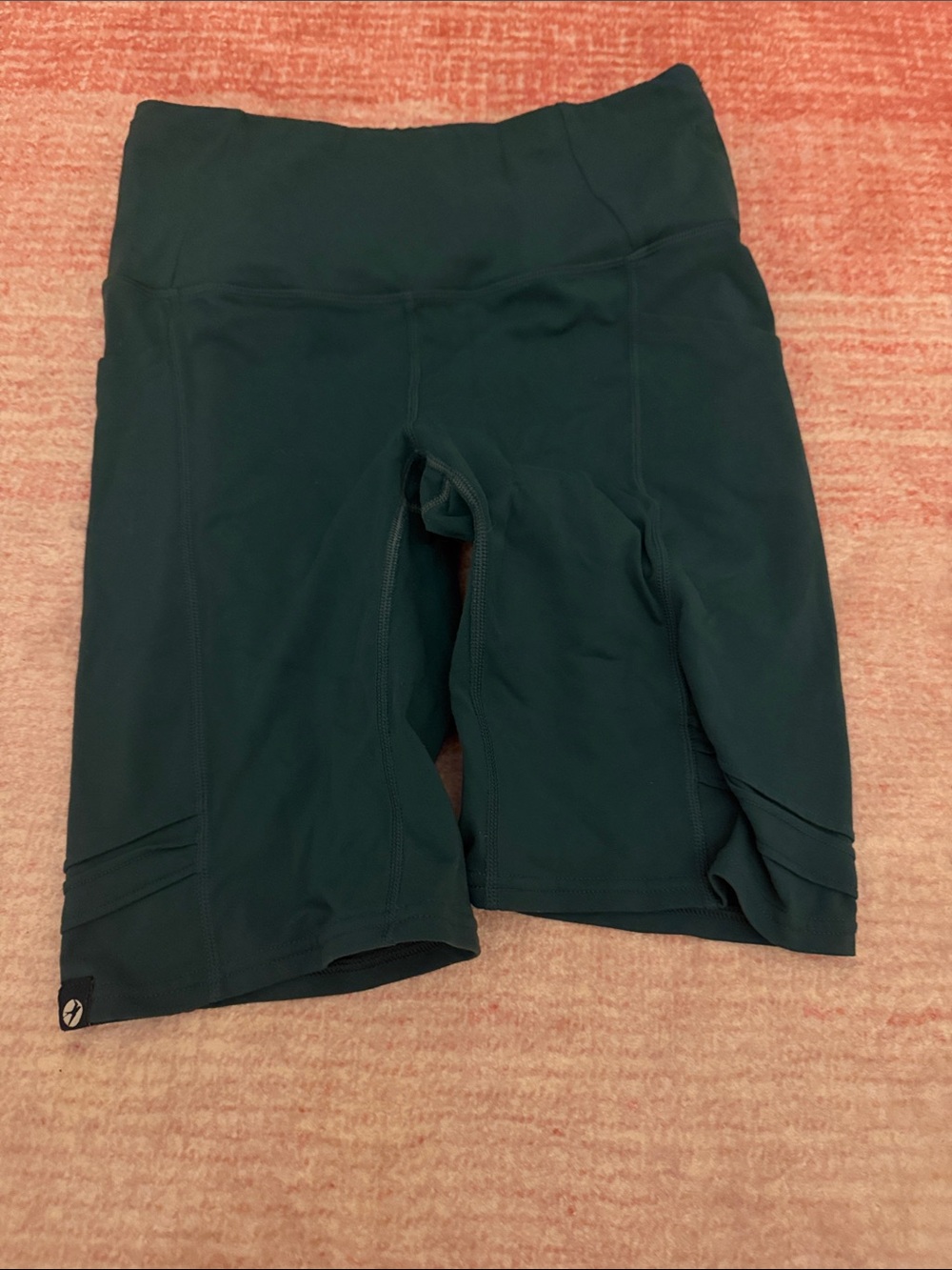 Oiselle Forest Green High-Rise Pocket Joggers with Sculpted Panels